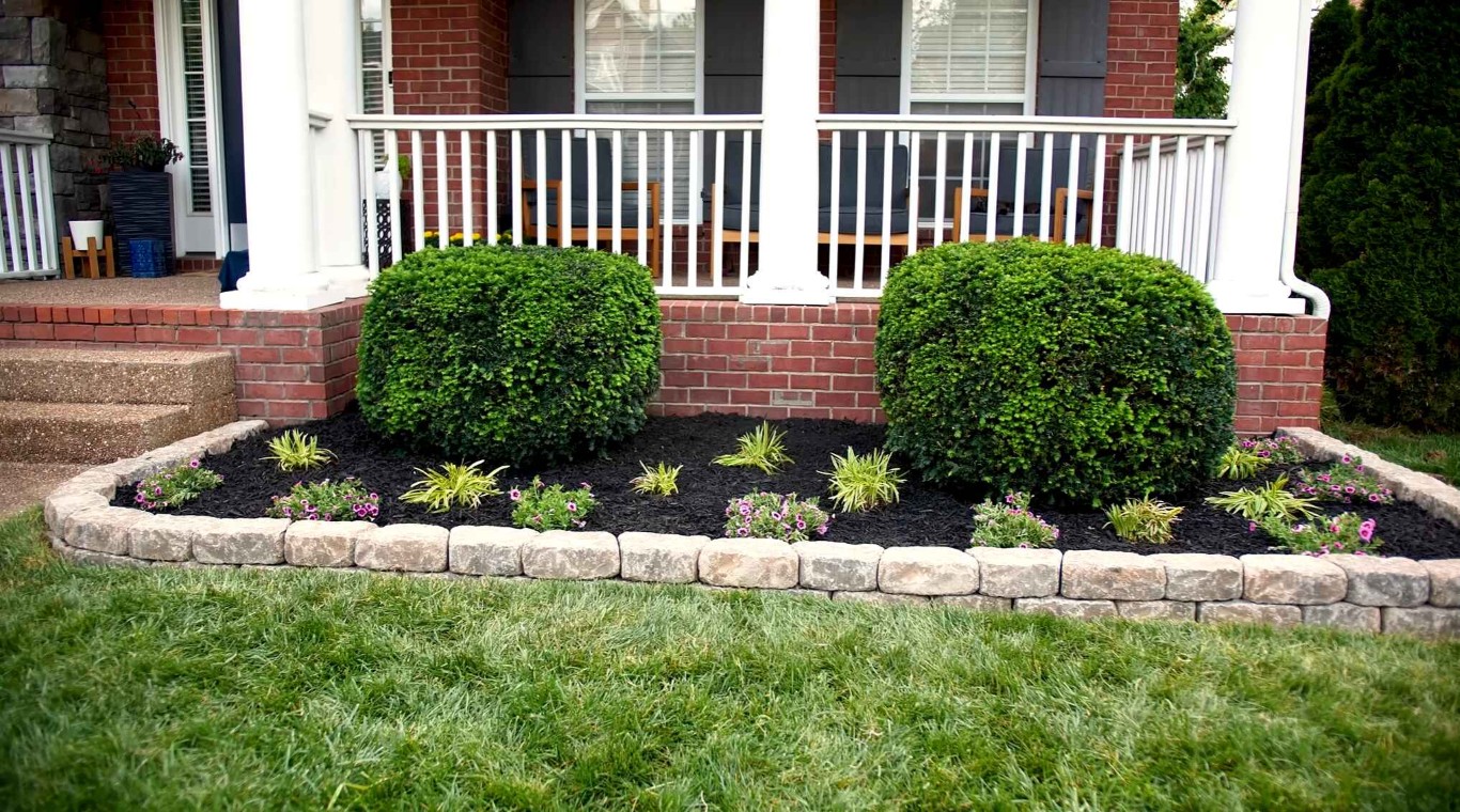 Mulching and garden bed maintenance services
